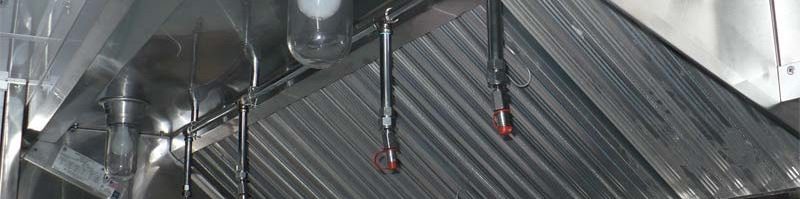 Ansul fire suppression hood